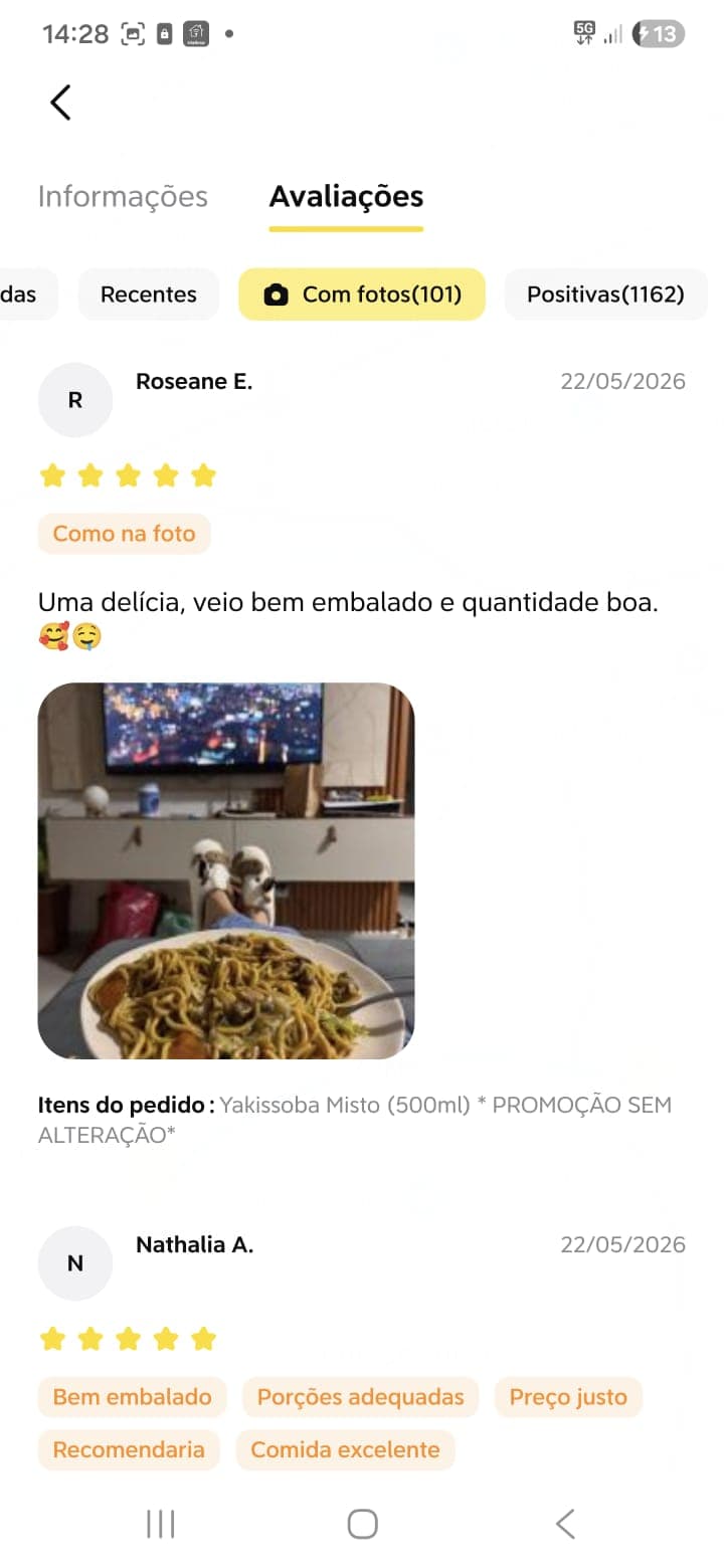 Foto avaliação Roseane E.